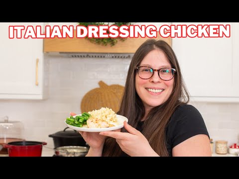 Baked Italian Dressing Chicken Recipe β only 2 ingredients!