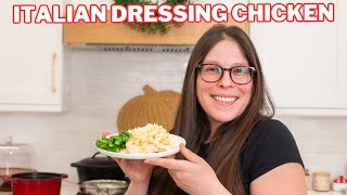 Baked Italian Dressing Chicken Recipe – only 2 ingredients!