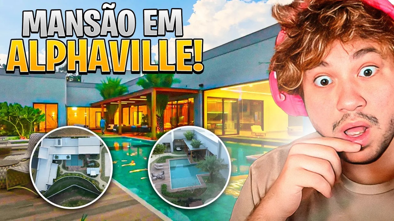 REAGINDO A MANSÃO DE R$45 MILHÕES COM QUADRA DE BEACH TENNIS!