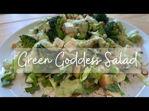 How To Make A Green Goddess Salad That's Tasty AND Healthy!