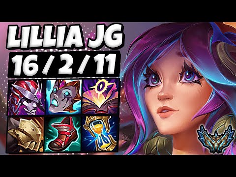 T1 Oner Lillia vs Diana [ Jungle ] Patch 12.11 Korea Challenger ✅