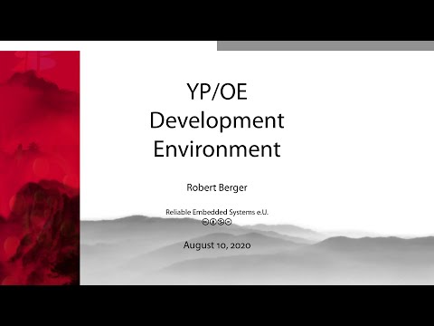 Reliable Embedded Systems - Tutorial: Yocto Project/OpenEmbedded Build framework