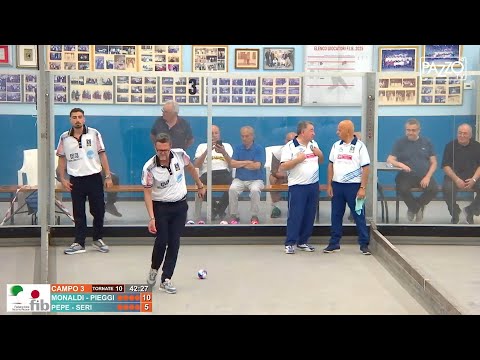 Monaldi - Pieggi Vs Pepe - Seri | La finale del 4° Trofeo Si Superstore - Bocce Raffa