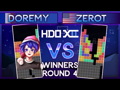 Hard Drop Open 12 - Doremy Vs. ZeroT - Winners Round 4 TETR.IO Tournament