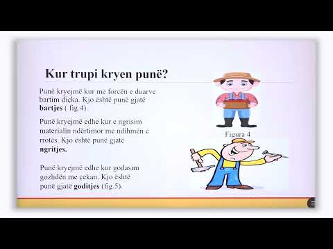 5 04 044 - Java 22 - Njeriu dhe natyra -  në natyrë trupat kanë energji, prandaj kryejnë punë