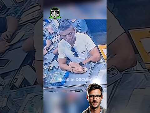 En Barbosa Antioquia, un hombre utilizó todas las artimañas para llevarse un celular de un local.