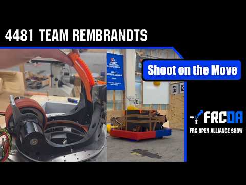 Shooting Fuel on the Move | 4481 Team Rembrandts | FRC REBUILT