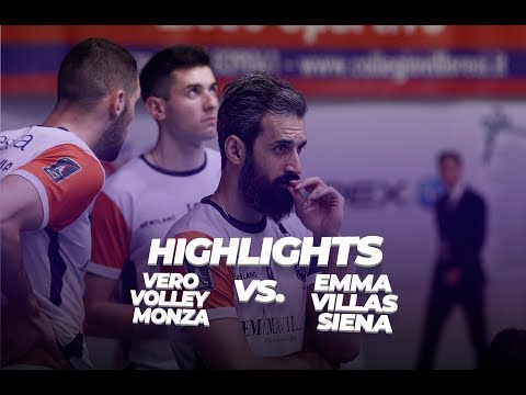 HIGHLIGHTS - Vero Volley Monza VS Emma Villas Siena - 12 round 2nd hals