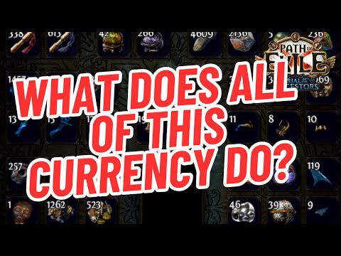 PoE 3.22-3.25: Guide to currency in Path of Exile