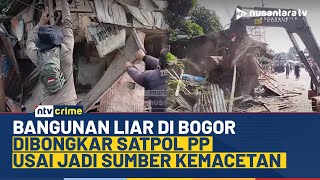 Download lagu Kerap Jadi Sumber Kemacetan, Ratusan Bangunan Liar di Bogor Dibongkar Satpol PP I NTV CRIME mp3