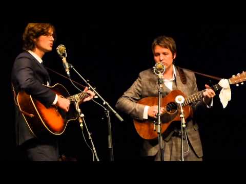 The Milk Carton Kids in concert live acoustic Freiheiz Munich München 2013-09-12
