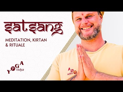 Satsang mit Shankara "Wir sind vollkommene Wesen"- Yoga Vidya Live, 20.10.2025, 07:00 Uhr