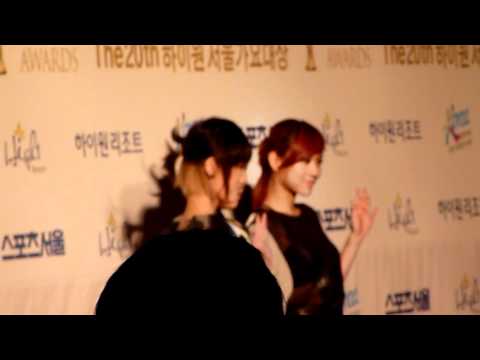 110120 紅地毯-MISS A 20th High1 Seoul Music Awards