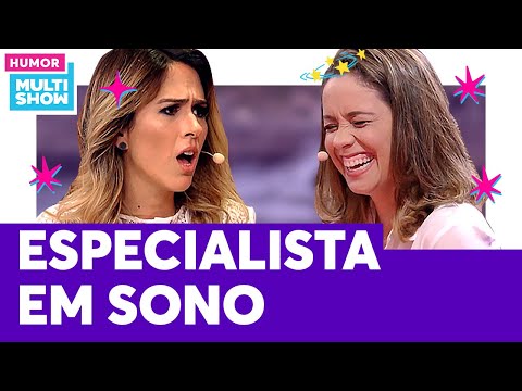 Tatá Werneck entrevista uma Especialista em Sono! | Lady Night | Humor Multishow