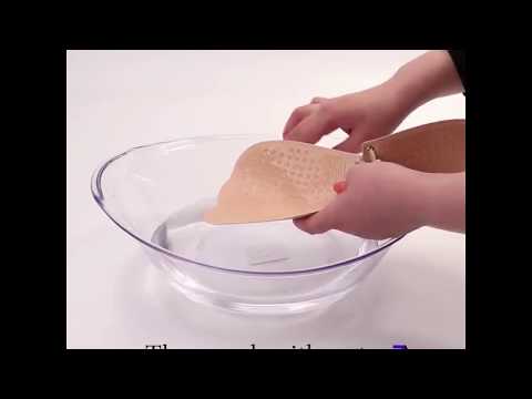 how to use & keep self Adhesive invisible bra