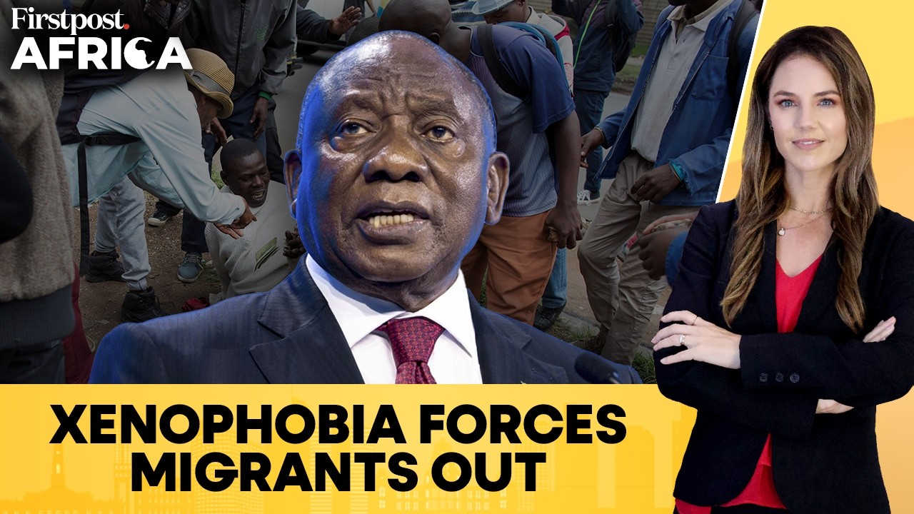 South Africa: Foreign Nationals Flee Homes Amid Xenophobic Violence | Firstpost Africa | N18G