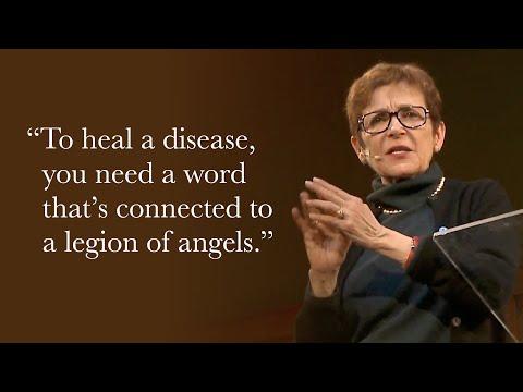 Caroline Myss - To heal a disease, you need a word...