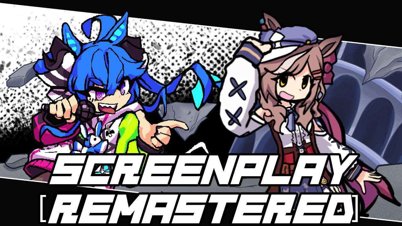 Screenplay [REMASTERED] but Twin Turbo and Matikanetannhauser Sings it【Cover】【FNF】【Umamusume】