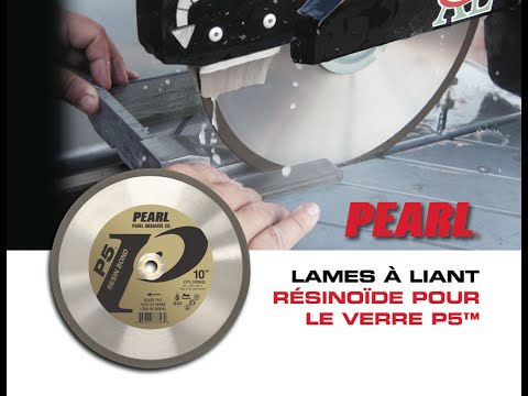NOUVEAU! Lames à liant résinoïde pour le verre P5™ - (FRENCH)