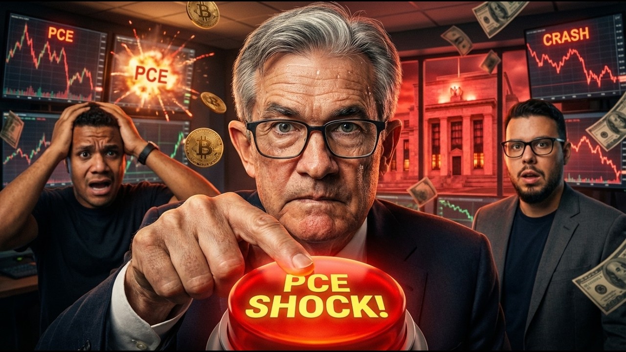 🚨 PCE AO VIVO: A INFLAÇÃO VOLTOU? FED EM PÂNICO O MERCADO PODE VIRAR HOJE!