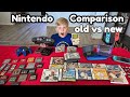 NINTENDO HAUL Comparing Old Vs New Gaming Systems