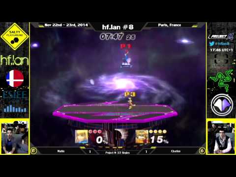 hf.lan 8 - Mahie (ZSS) Vs. Charlon (Fox) - Project M Singles Losers Quarter Final