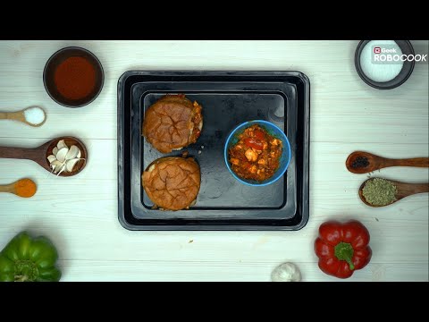 How To Make Tawa Burger In Geek Robocook Electric Pressure Cooker | Geek Robocook Recipes