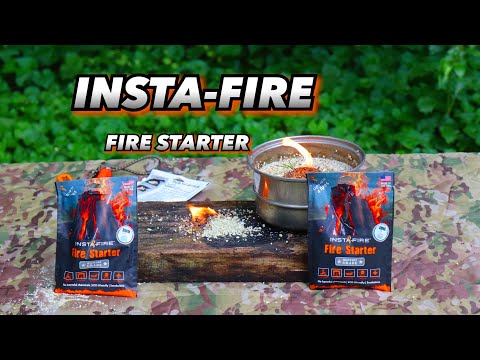 INSTAFIRE FIRE STARTER Review- Great Fire Kit Option?