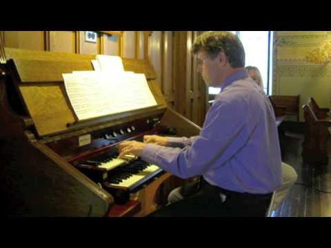 Sweelinck Fantasia Chromatica on a 100 year-old Hinners Tracker Action Pipe Organ