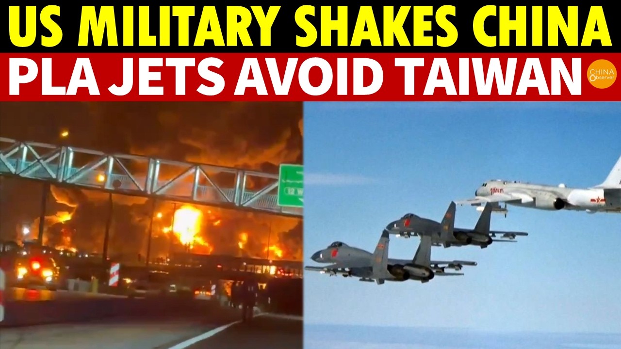 US Military Dominates Iran, Shakes China, PLA Jets Don't Approach Taiwan for 9 Days
