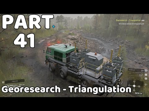 SnowRunner: Georesearch - Triangulation - Part 41 [ 1440p 60FPS ] Gameplay