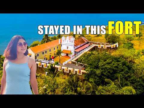 Staying Inside a 17th Century Fort in Goa 😍 | Fort Tiracol Heritage Stay Experience