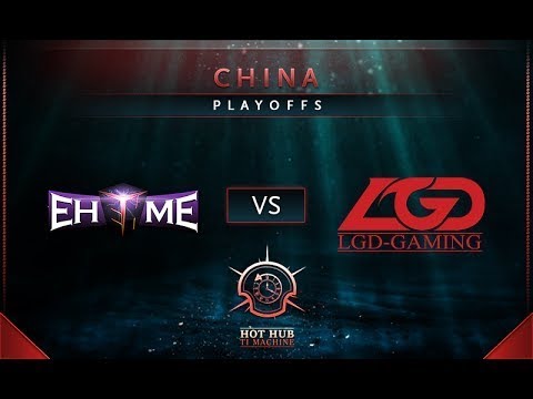 EHOME Keen vs LGD Game 1 TI7 SEA Regional Qualifiers Playoffs Finals