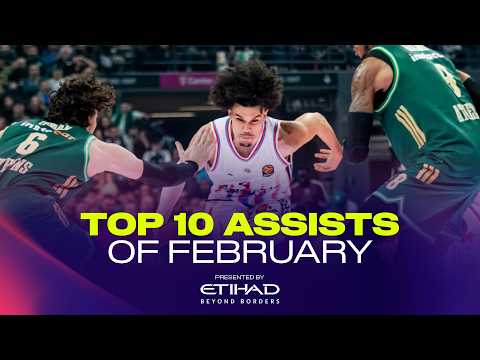 Top 10 Assists | THREADING THE NEEDLE | FEBRUARY | EuroLeague Basketball 2025-26
