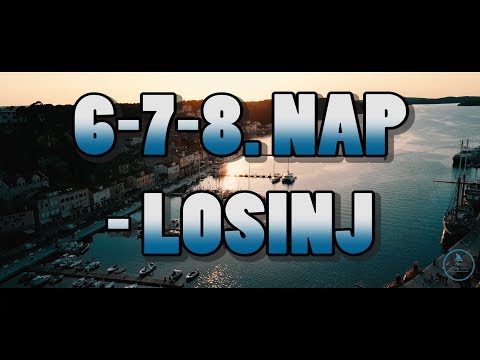 Észak Dalmácia túra - III rész, Losinj