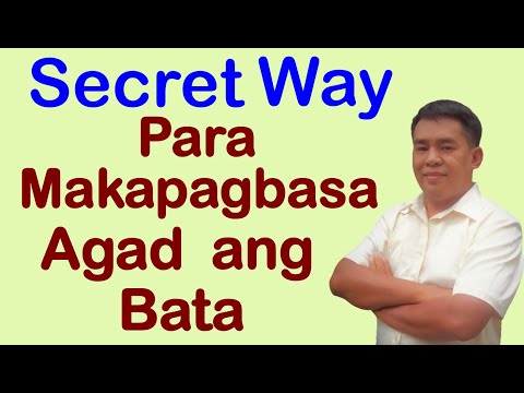 Sekretong Paraan Upang Matuto Agad Magbasa ang Bata | Paano Magturo Magbasa sa Bata | T-J-TV