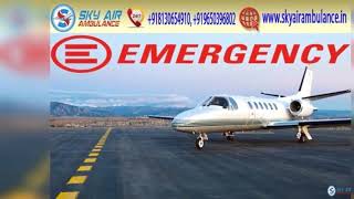 Pick Sky Air Ambulance in Bhopal with Helpful Medical Equipment