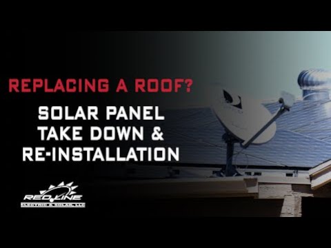 Roof replacement with solar