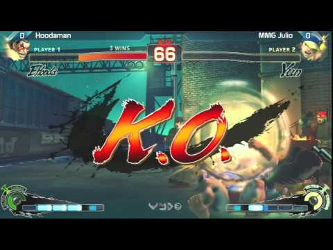 SSF4: Hoodaman vs MMG Julio - Why Me Dojo? 9