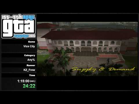 GTAM 2015 — Vice City any% by KZ_Frew