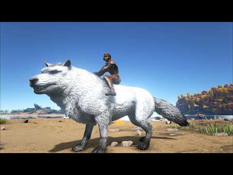 Cómo tamear un lobo gigante en Ark Mobile?
