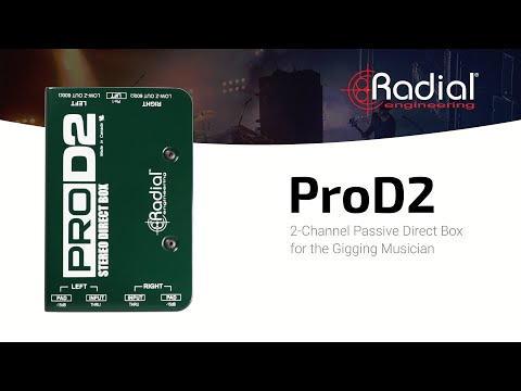 Radial Engineering ProD2 Stereo Passive Direct Box image 6