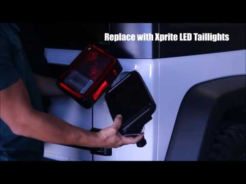 Xprite LED Taillight Installation for 2007 - 2016 Jeep Wrangler JK JKU