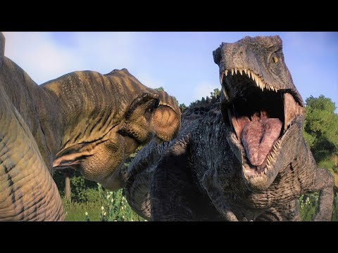 BIOSYN GIGA VS BUCK REX (Lost World) - Jurassic World Evolution 2