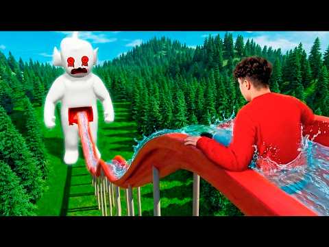 ¡TOBOGAN GIGANTE VS Teletubbies.exe!?
