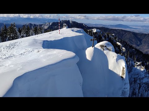 Piatra Mare iarna: Predeal - Tunelul Mare - Vârful Piatra Mare - Canionul Tamina - Timișul de Sus