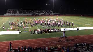 October 21, 2017  DHS Irish Guard- Mirror Image Field Show