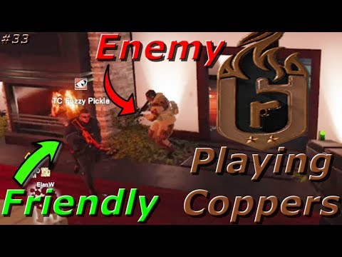 He Ran Right Past Me?! Road To Copper - Rainbow Six Siege Funny Moments