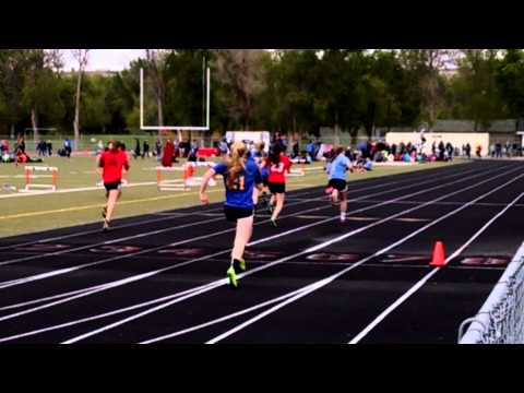 Billings City Meet 2015 8th grade girls, 200m