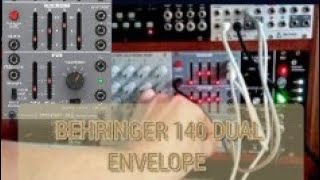 Video thumbnail for Behringer 140 dual envelope, analog synth, eurorack by Eurorack space